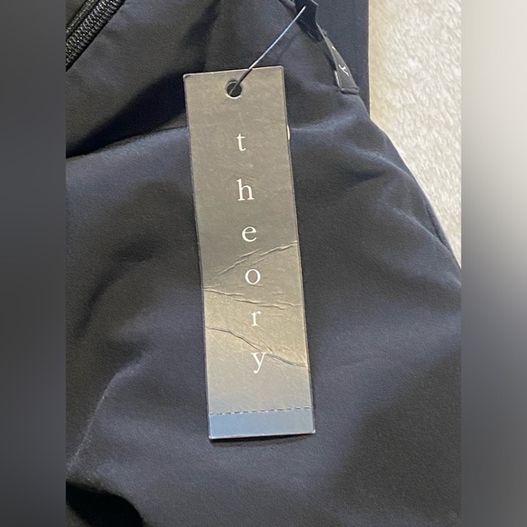 Nwt! Theory size 6 Terrah black strapless mini dress​ - Picture 4 of 8